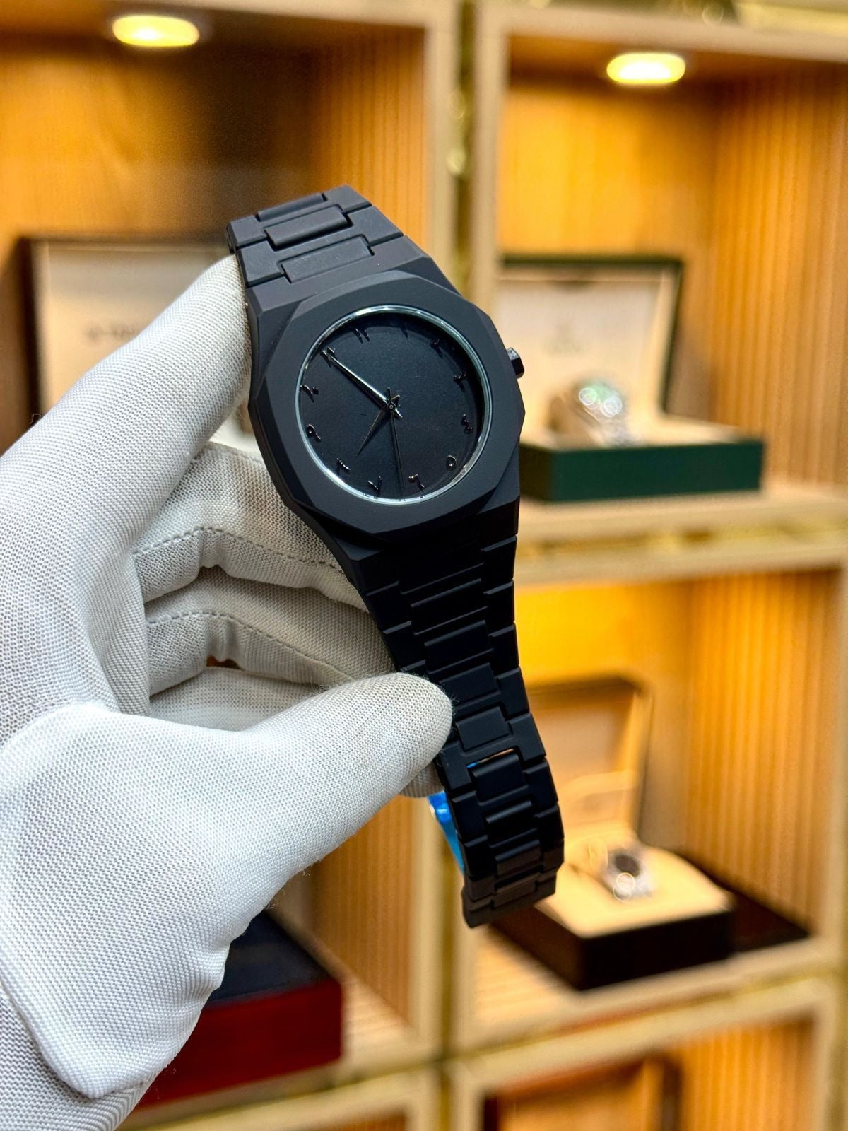 Black Fiber Aura Watch